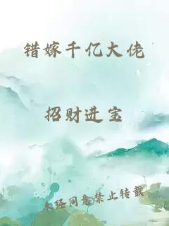 错嫁千亿大佬