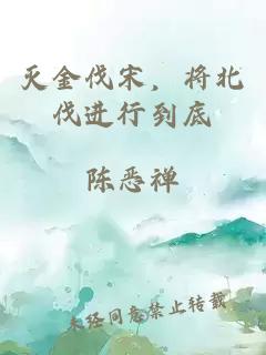 灭金伐宋，将北伐进行到底