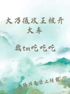 大乃摄政王被开大车